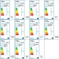 VidaXL Kroonluchter 2-laags 15xe14 wit - thumbnail