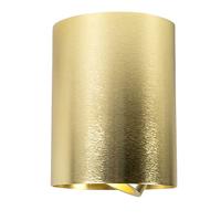 QAZQA Spot goud|messing draai- en kantelbaar - Rondoo up - thumbnail