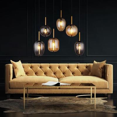 Globo 6-lichts hanglampBlacky zwart - 15345-6A