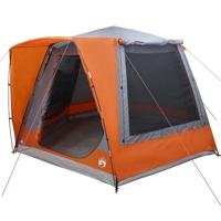 Tent Grijs en oranje Large Polyester - thumbnail