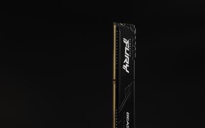Kingston FURY beast 32 gb ddr4-3200 (2x 16 gb) werkgeheugen (zwart, kf432c16bb1k2/32, xmp 2.0)