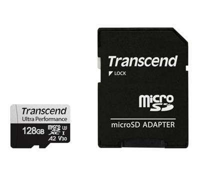 Transcend microSDXC 340S microSDHC-kaart 128 GB Class 10, Class 3 UHS-I