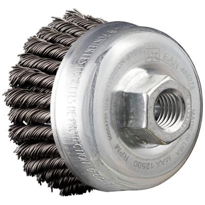 PFERD TOOLS 43305032 Pos Komborstel 2 rijen ingestoken TBG HD Ø 65 mm M14 staaldraad-Ø 0,50 mm haakse slijper 1 stuk(s)