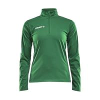 Craft 1905625 Progress Halfzip Tee LS W - Team Green/White - XL - thumbnail