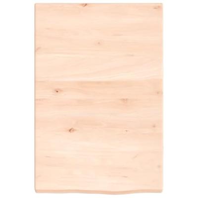 Wandschap 40x60x4 cm onbehandeld massief eikenhout Wandschap 40x60x4 cm onbehandeld massief eikenhout