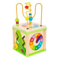 Small Foot - houten activiteiten motoriek spiraal 5in1 - thumbnail