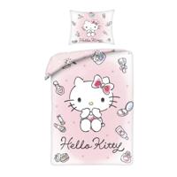 Hello Kitty Dekbedovertrek 140x200 cm - 70x90 cm -Polyester - thumbnail