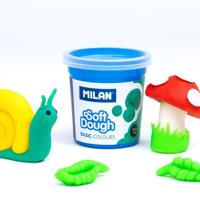 Plasticine Spel Milan Soft dough 913510B Geel Blauw Multicolour 85 g Plantaardig (10 Stuks) - thumbnail