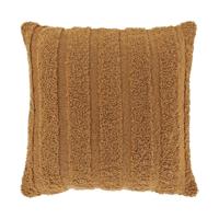 Kussen borah 45x45 cm leather brown Unique Living - Unique living - thumbnail