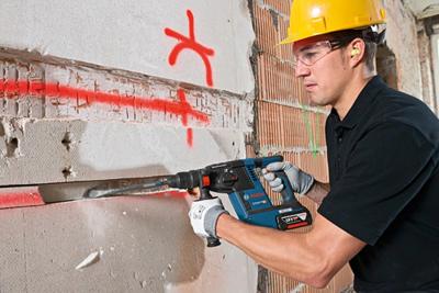 Bosch Blauw GBH 18V-26 F Accu Boorhamer | Incl. Boorhouder en Handgreep - 061191000J - thumbnail