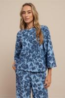 Studio Anneloes Ilja Leopard Top 13577 T-shirt Korte Mouw 6400 Jeans - thumbnail