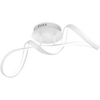 LED Plafondlamp Rond - 28W Dimbaar - Natuurlijk Wit 4000K - Mat Wit Aluminium - thumbnail