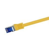 LogiLink C6A087S RJ45 CAT 6A S/FTP 7.50 m Geel 1 stuk(s) - thumbnail