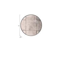 Dutchbone Ronde Spiegel 'Mado' Antique finish, 60cm - thumbnail