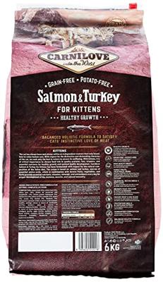 CARNILOVE SALMON / TURKEY KITTENS 6 KG