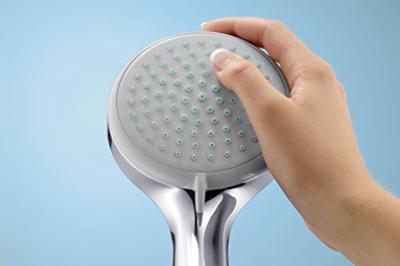 Hansgrohe Unica C glijstangset met handdouche Croma 100 Vario 65cm 9.4l min chroom 27776000 - thumbnail