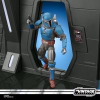 Star Wars: The Mandalorian Vintage Collection Tantive IV Hallway with Mandalorian Privateer Figure 10 cm - thumbnail