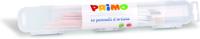 Primo kwastenset junior 22 cm hout naturel 11-delig - thumbnail