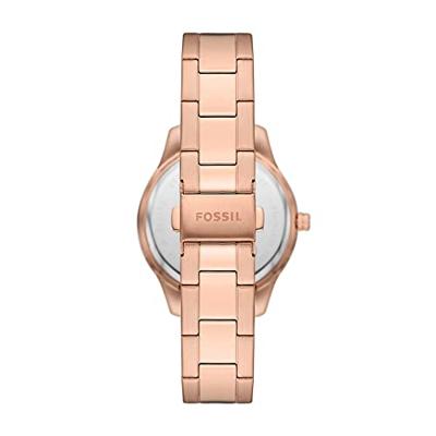 Fossil ES5192 Horloge Stella staal rosekleurig 37 mm