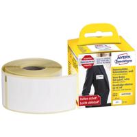 Avery-Zweckform Rol met etiketten Compatibel vervangt DYMO 11356, S0722560 41 x 89 mm Folie Wit 200 stuk(s) Weer verwijderbaar Naametiketten AS0722560 - thumbnail