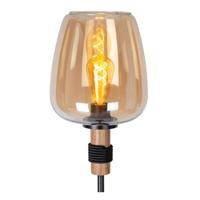 Lucide ILONA - Vloerlamp - Ø 34 cm - 1xE27 - Amber - thumbnail