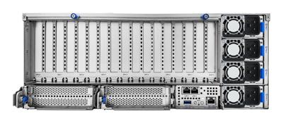 ASUS ESC8000A-E13P LGA 6096 Rack (4U) Zilver, Zwart