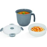 Metaltex Vershoudbakje 1L Grijs - thumbnail