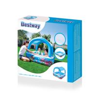 Bestway speelbad met overkapping 140x140x114 cm blauw 52192 - thumbnail
