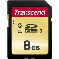 Transcend Premium 500S SDHC-kaart 8 GB Class 10, UHS-I, UHS-Class 1 - thumbnail