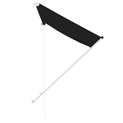 Luifel uittrekbaar 100x150 cm antraciet Luifel uittrekbaar 100x150 cm antraciet