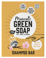 Marcel's Green Soap Shampoo bar vanille & kersenbloesem 90 Gram - thumbnail
