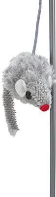 TRIXIE CAT'S CHEESE MET SPEELHENGEL & SPEELBALLEN PLUCHE 36X26X8 CM 2 ST