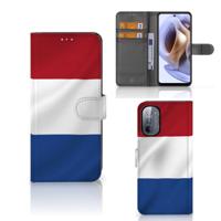 Motorola Moto G31 | G41 | Bookstyle Case | Nederlandse Vlag - thumbnail