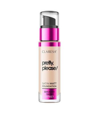 Claresa satin matt foundation pretty, please! 04 medium 34gr.