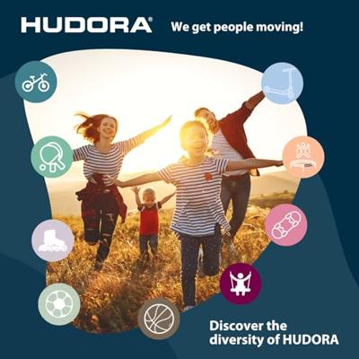 Hudora rolschaatsen sneaker amber, maat 32-35