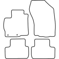 Automatten passend voor Mitsubishi ASX vanaf 2010 TMMT526 - thumbnail