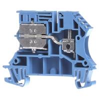 Weidmüller 1010780000-100 Nulgeleiderklem Schroeven Blauw 100 stuk(s)