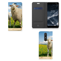 Nokia 5.1 (2018) Hoesje maken Schaap en Lammetje - thumbnail