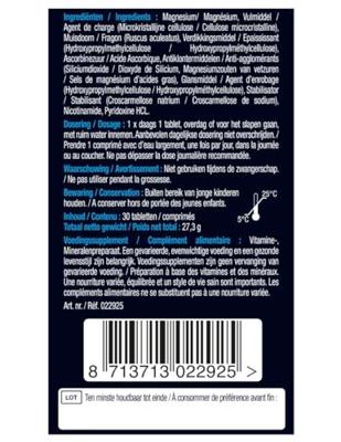 Lucovitaal Magnesium Vermoeide Zware Benen 30Tabletten