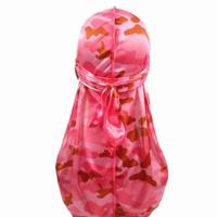 w-9 Camouflage lange-tailed Pirate Hat tulband Cap afdrukken - thumbnail