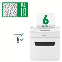 Leitz 80900000 papiervernietiger 55 dB Grijs, Wit - thumbnail