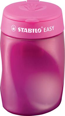 Stabilo easysharpener - 3 in 1 puntenslijper - links - roze