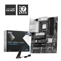 MSI PRO Z890-S Wifi Moederbord Socket Intel LGA 1851 Vormfactor ATX Moederbord chipset Intel® Z890 - thumbnail