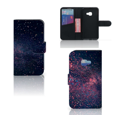 Samsung Galaxy Xcover 4 | Xcover 4s | Book Case | Stars Samsung Galaxy Xcover 4 | Xcover 4s | Book Case | Stars