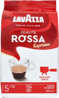 Lavazza koffiebonen qualita rossa, zak van 1 kg