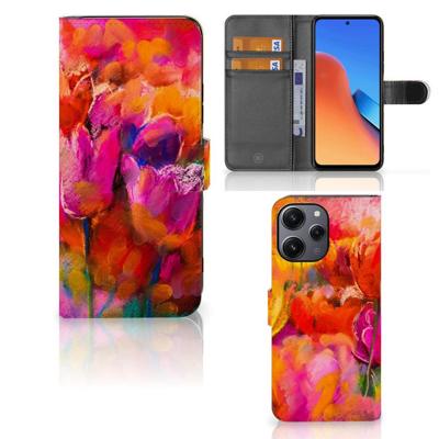 Hoesje Xiaomi Redmi 12 Tulips Hoesje Xiaomi Redmi 12 Tulips