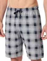 Schiesser Pyjamabroek kort model blauw - thumbnail