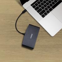 CalDigit Thunderbolt 3 Mini Dock (HDMI 2.0) - draagbaar, Bus-gestuurd, 40 Gbs, Dual 4K @ 60Hz, USB 3.0 & 2.0, GbE LAN. Compatibel met Thunderbolt 3 Mac en pc (Dual HDMI 2.0). - thumbnail