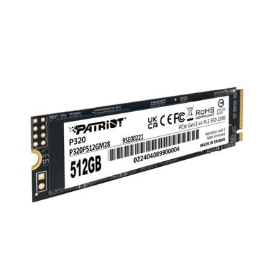 Patriot Memory P320 512 GB M.2 PCI Express 3.0 NVMe - thumbnail