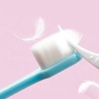 Home versie van zwangere vrouwen en kinder super zachte tandenborstel (blauw) - thumbnail